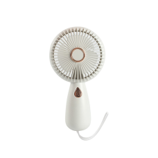 Вентилятор ручний Mini Fan ZB103 акумуляторний Білий