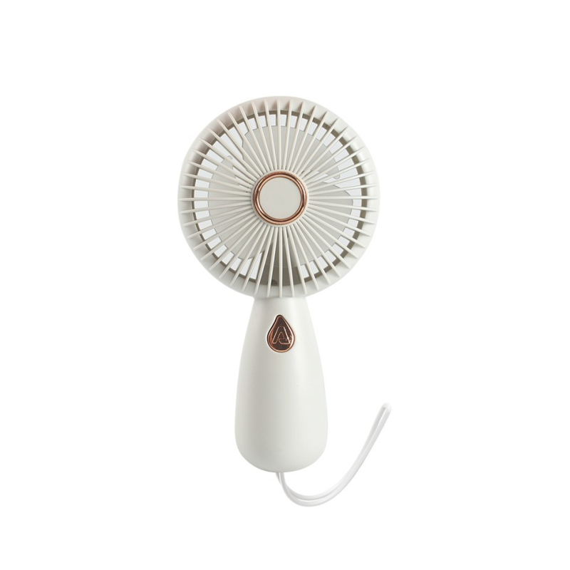 Вентилятор ручний Mini Fan ZB103 акумуляторний Білий