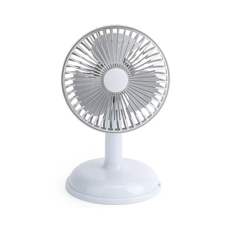Вентилятор Simple desktop fan KD197 настільний портативний з роботою від USB Світло-сірий
