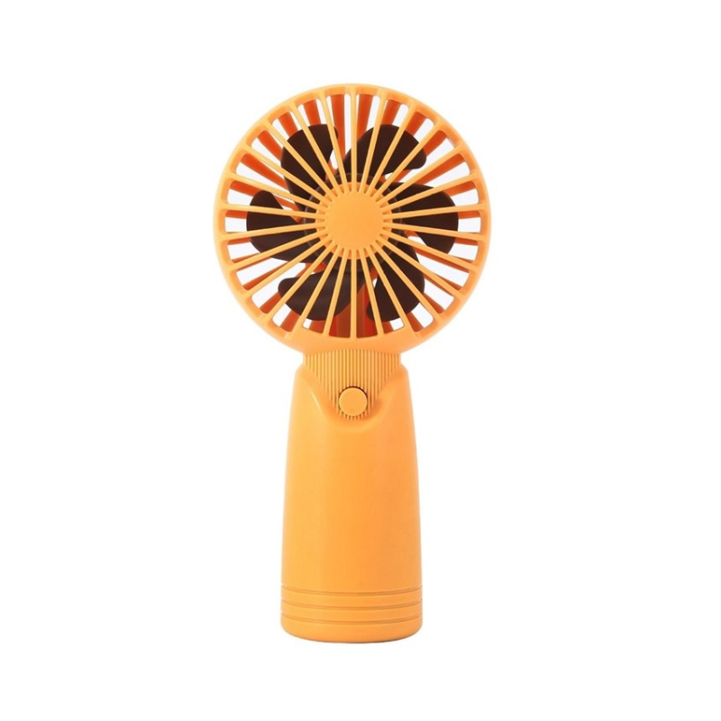Вентилятор ручний акумуляторний Cute Electric Fan AP223 з USB-зарядкою Помаранчевий
