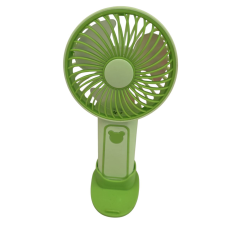 Портативний вентилятор Mini Fan з підставкою під телефон TX-265 6368 USB 3 режими зелений