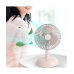 Вентилятор Simple desktop fan KD197 настільний портативний з роботою від USB Рожевий