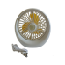Настільний вентилятор портативний DianDi Mini Fan SQ-1978A акумуляторний з USB-зарядкою Білий