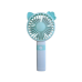 Вентилятор ручний акумуляторний DianDi Mini Fan SQ-2163 з USB-зарядкою та складною ручкою Блакитний