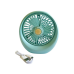 Настільний вентилятор портативний DianDi Mini Fan SQ-1978A акумуляторний з USB-зарядкою Бірюзовий