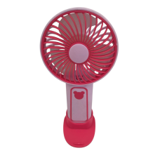 Портативний вентилятор Mini Fan з підставкою під телефон TX-265 6368 USB 3 режими рожевий