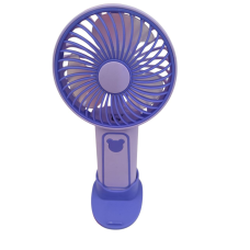 Портативний вентилятор Mini Fan з підставкою під телефон TX-265 6368 USB 3 режими бузковий