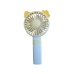 Вентилятор ручний акумуляторний DianDi Mini Fan SQ-2163 з USB-зарядкою та складною ручкою Жовтий