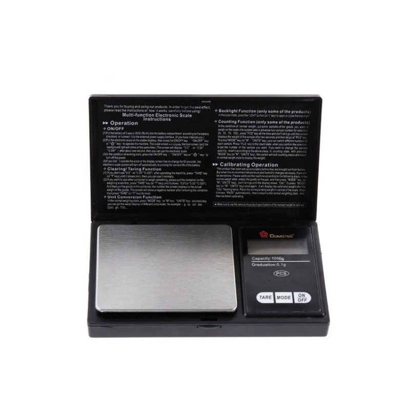Портативні електронні ваги  Domotec MS-2020 - 1000 г (0.1 г)