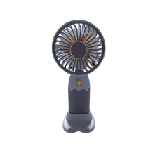 Вентилятор ручний акумуляторний Mini Fan ZB088C з підставкою та USB-зарядкою Фіолетово-бузковий