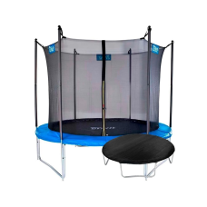 Батут Crivit 300 см із внутрішньою захисною сіткою та тентом для батута