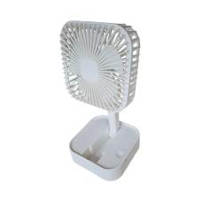 Вентилятор настільний портативний Mini Fun JY-1 129 акумуляторний складний Білий