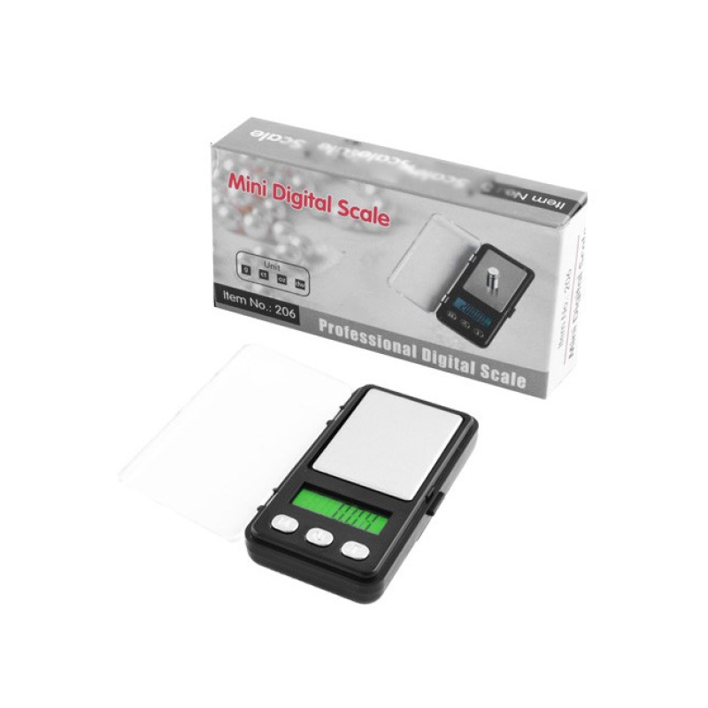 Ювелірні ваги Mini Digital Scale 6210/206 - 200 г (0.01 г) мініатюрні кишенькові