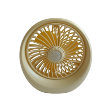 Настільний вентилятор портативний DianDi Mini Fan SQ-1978A акумуляторний з USB-зарядкою Жовтий