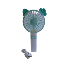 Вентилятор ручний акумуляторний DianDi Mini Fan SQ-2163 з USB-зарядкою та складною ручкою Блакитний