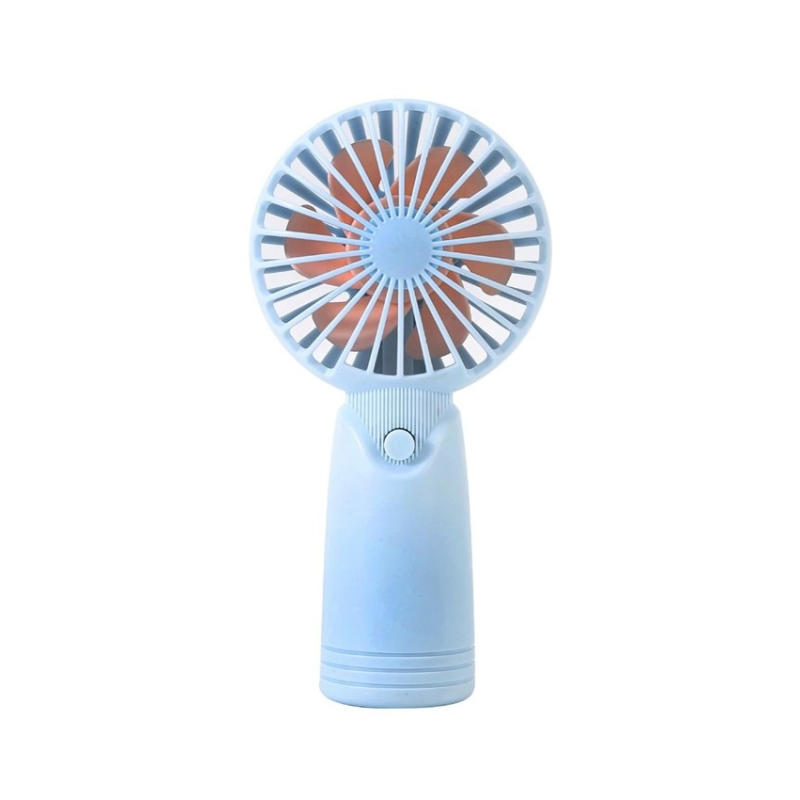 Вентилятор ручний акумуляторний Cute Electric Fan AP223 з USB-зарядкою Блакитний