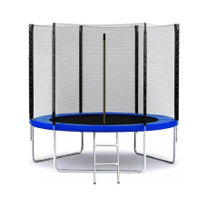Батут SkyJump із захисною сіткою та сходами 312 см